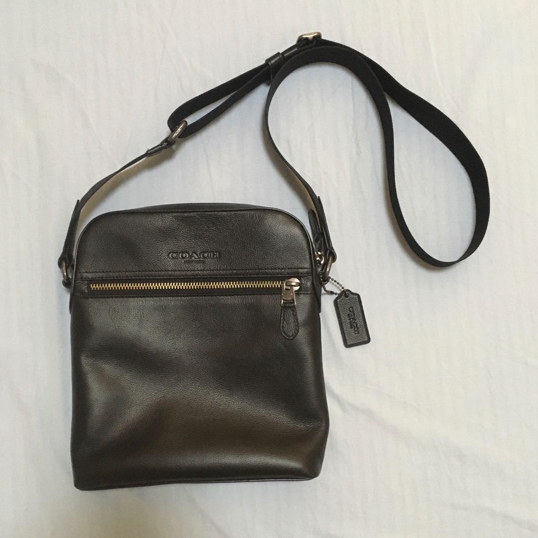 Coach Houston Flight Messenger Bag, Luxury, Bags & Wallets on Carousell