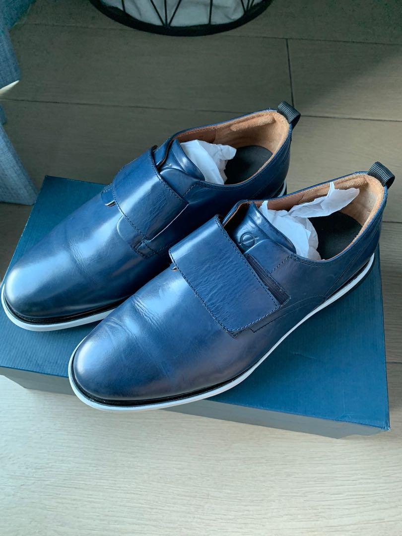 cole haan monk strap british tan