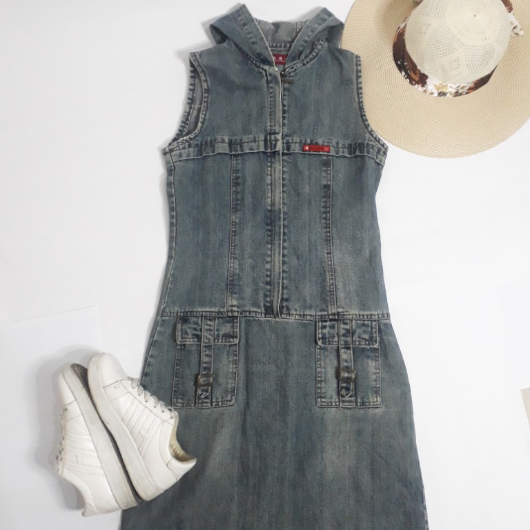 jeans long dress