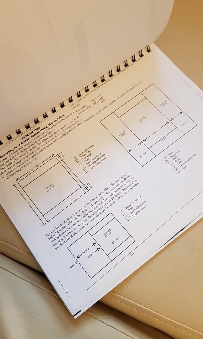 Estimating for Interior Designers (Category: Textbooks) located in Quezon City. Submitted by letsraidclosets (Listing ID 1007397656, Image 2). Description: Hard to find resource material. Perfect for Interior Designers & DIYers who would like to learn about estimating finishing materials like flooring tiles, carpets, wood planks, window treatments, upholstery, wallpaper, etc. must know in practice!.