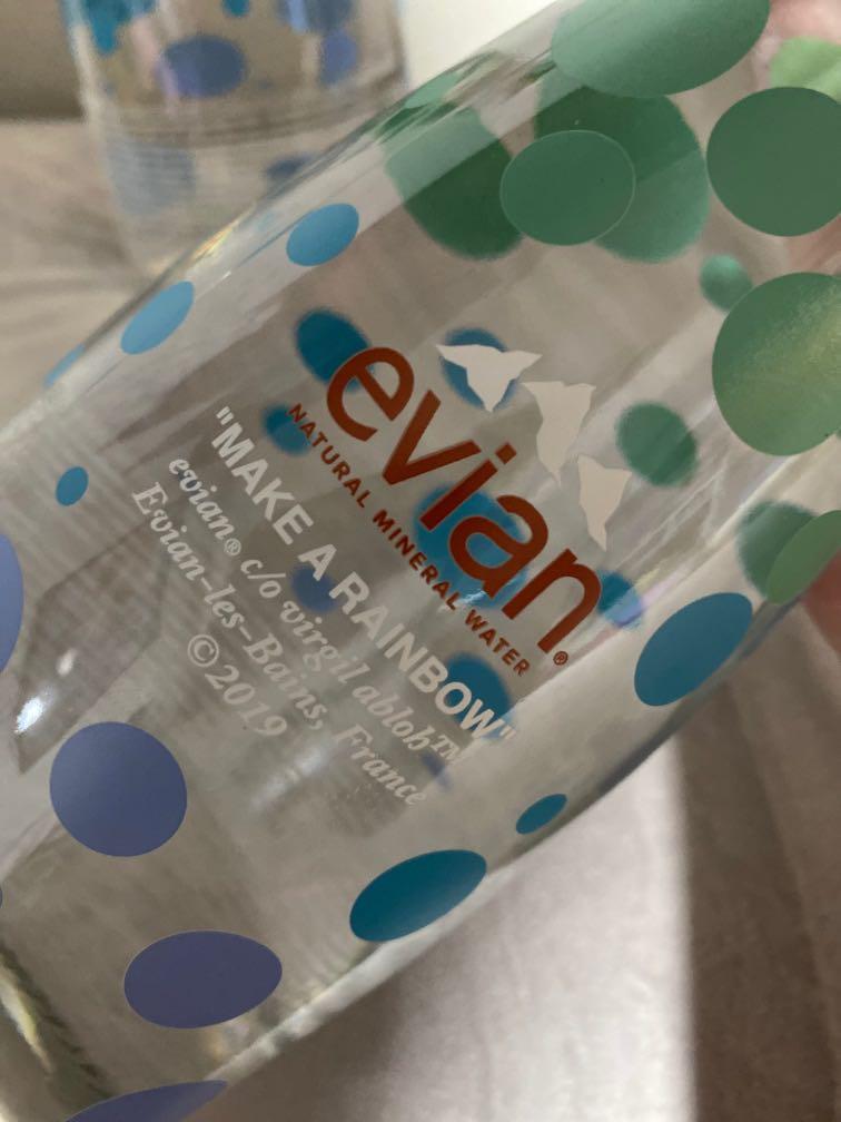 One drop can make a rainbow, bottle, Virgil Abloh, rainbow, Discover our  new evian Limited Edition bottle by Virgil Abloh! #evian #VirgilAbloh  #evianxVirgilAbloh The evian x Virgil Abloh limited-edition Soma