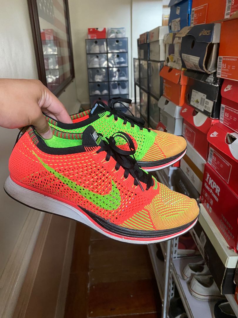 flyknit racer hyper punch