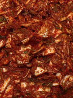 Fresh kimchi, kimchi fried rice and beef bulgogi bibimbap for sale 👌