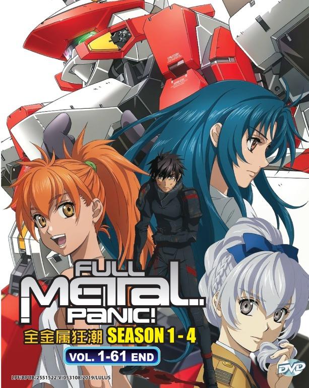 Full Metal Panic Season 1 4 Vol.1 61End Japanese Anime DVD Hobbies Toys Music Media CDs DVDs on Carousell