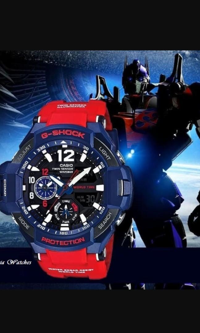 g shock gshock ga1100 optimus prime