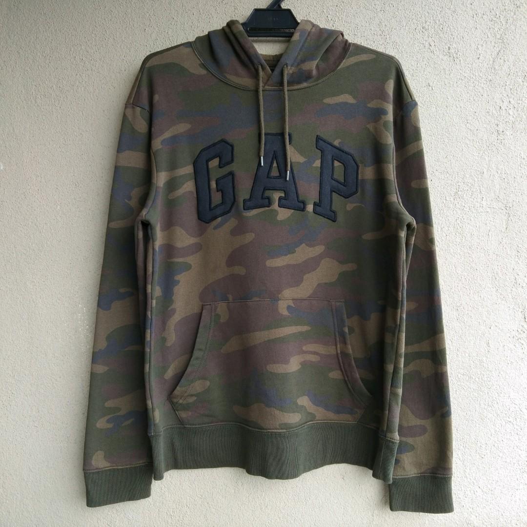Gap camo deals hoodie mens