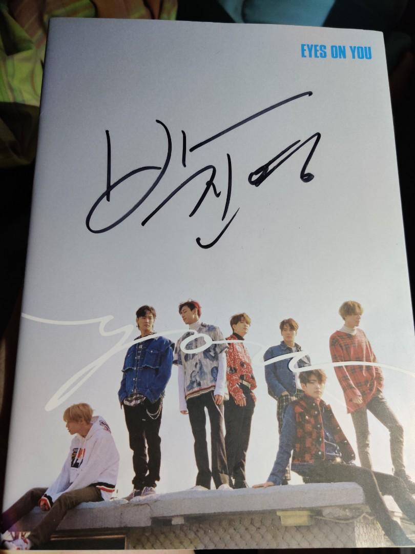 Got7 Jinyoung Signed Eyes On You You Ver Unsealed K Wave On Carousell