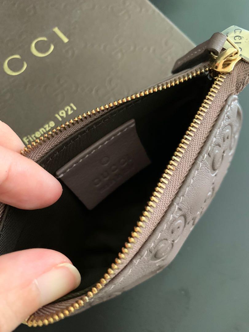 Gucci pouch sales keychain