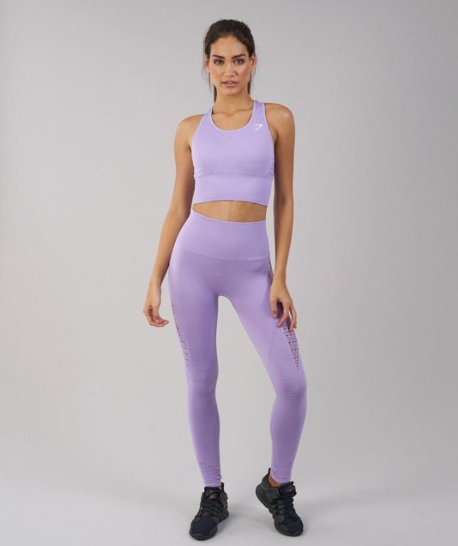 Purple gymshark outlet