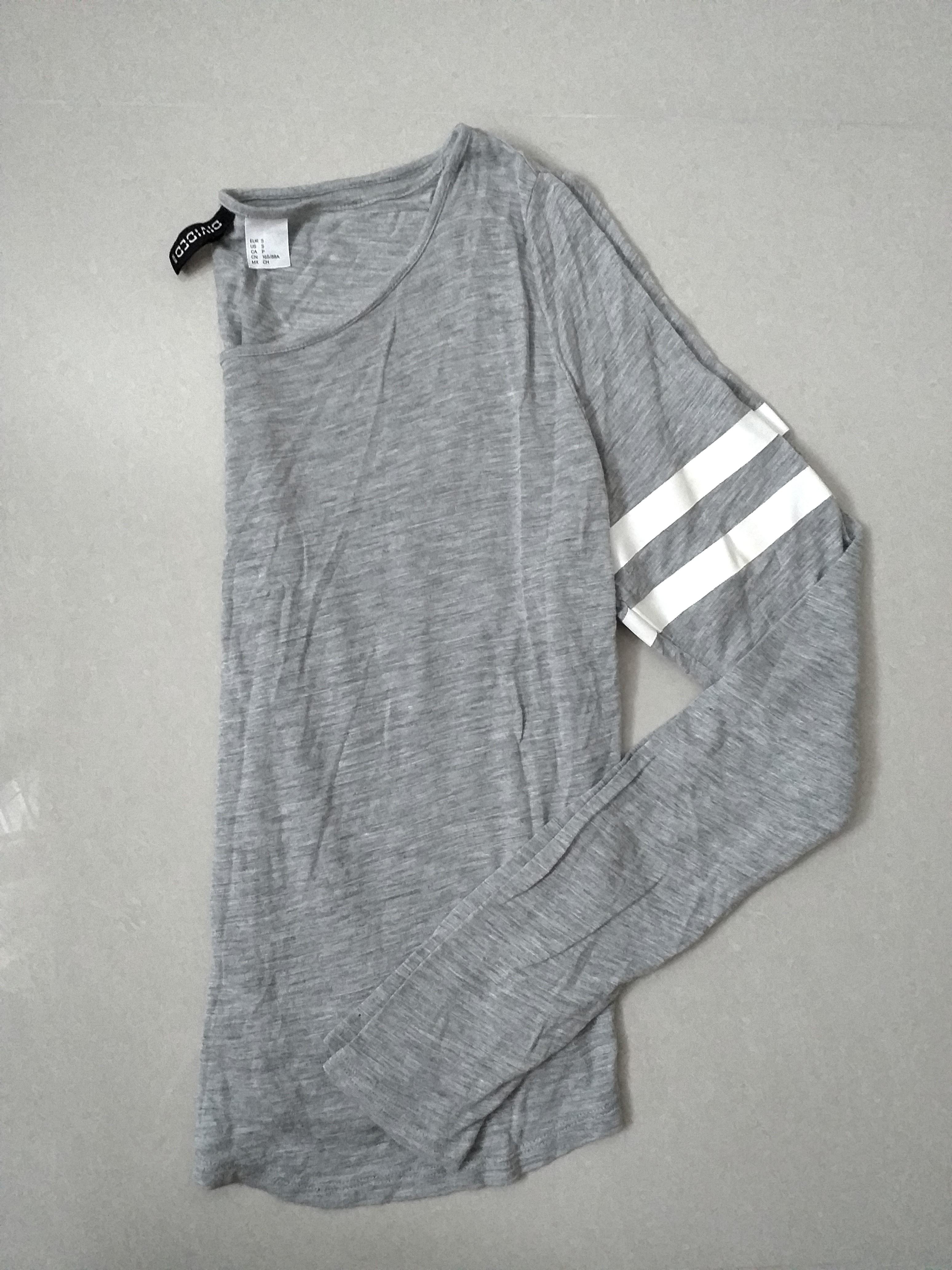 Striped baseball shirt h&m sale