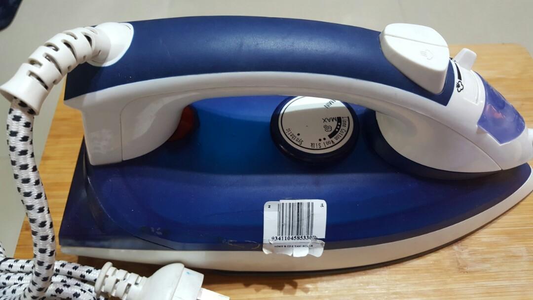 home and co steam iron