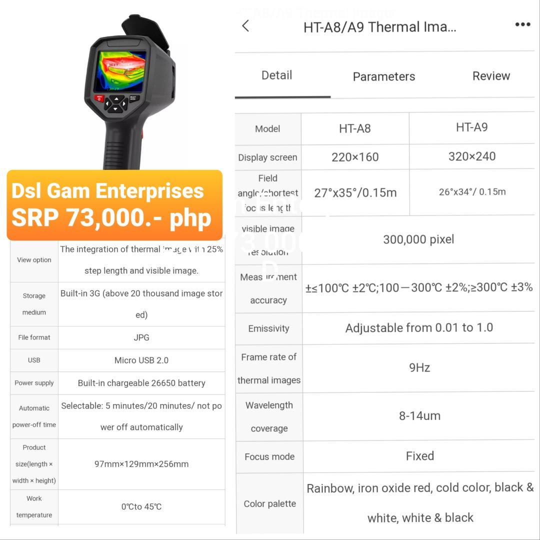 HT a9 thermal scanner (Category: Printers, Scanners & Copiers) located in Manila. Submitted by induljenceco (Listing ID 1007340479, Image 1). Description: please see photos for specifications price is still negotiable.