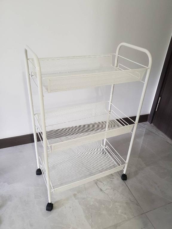 Jual Ikea Hornavan Troli 3 Susun With Roda Putih Online September 2020 Blibli Com