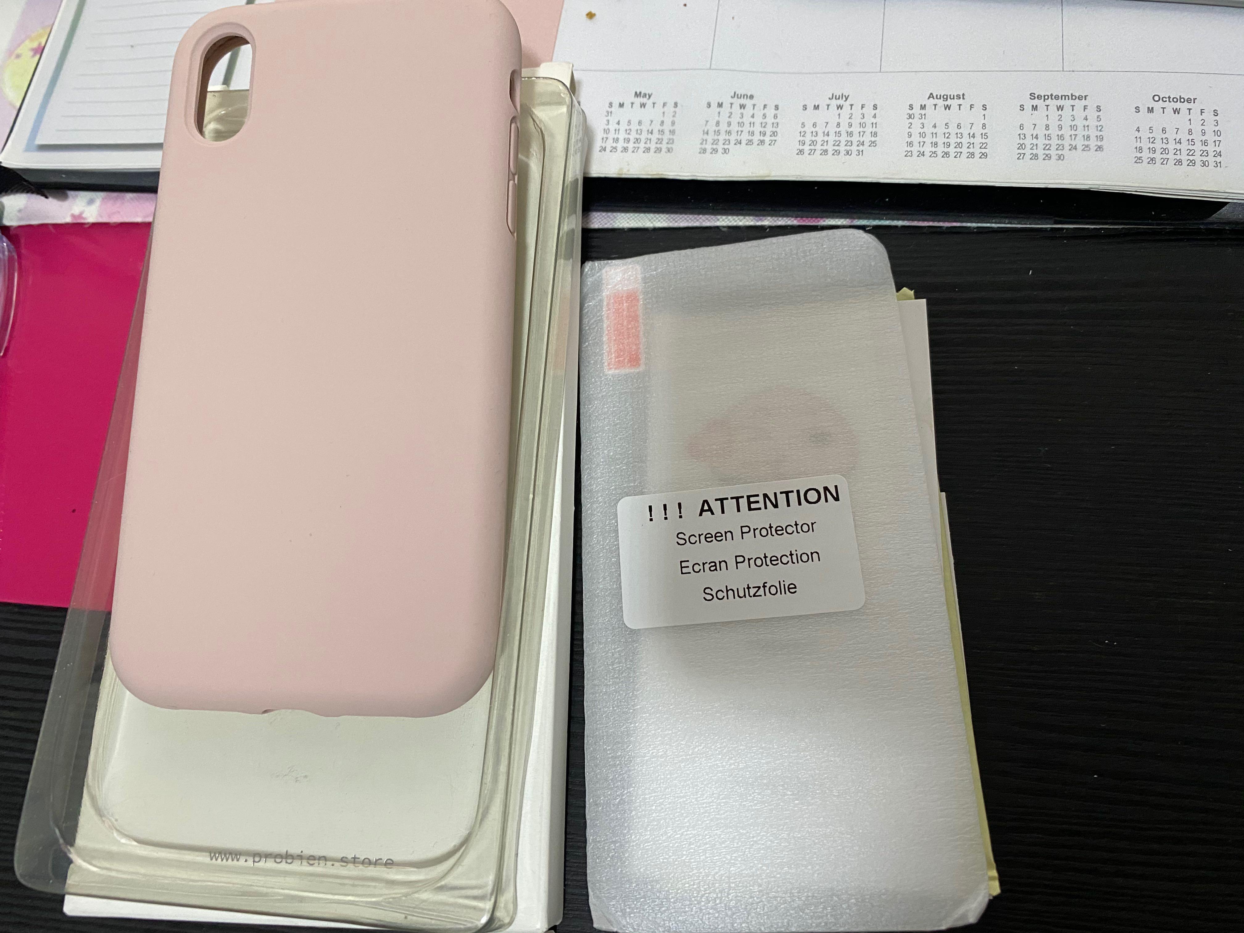 Iphone Xs Max Casing With Screen Protector Mobile Phones Tablets Mobile Tablet Accessories Cases Sleeves On Carousell
