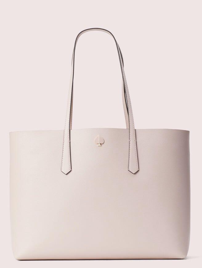 Kate Spade Molly Large Tote Handbag Shoulder Bag Tutu Pink Lemon Sorbet Bikini Dot Pop Polka Dot Black White Women s Fashion Bags Wallets Shoulder Bags on Carousell