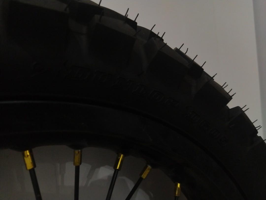 Kenda rims with tyres 21/18, Motorcycles, Motorcycle Accessories on ...