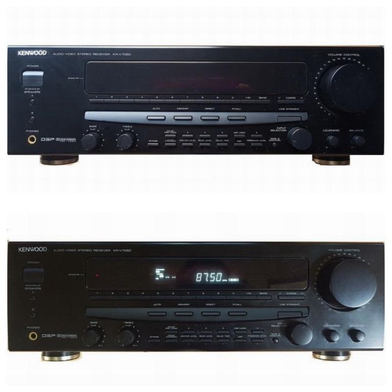KENWOOD AUDIOVIDEO STEREO RECEIVER KRV7050 擴音機, 耳機及錄音音訊設備, Soundbar