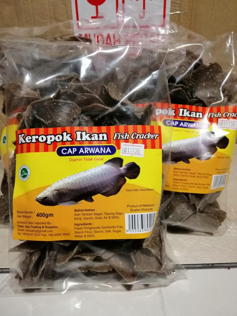 Keropok Ikan Tamban To Be Fried Food Drinks Packaged Snacks