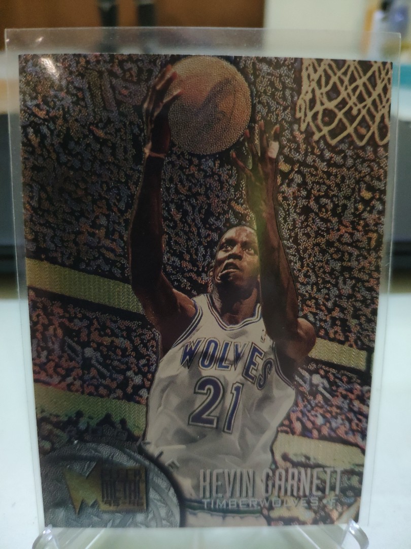 Kevin Garnett Rookie Card Nba Cards For Sale Toys Games Board Games Cards On Carousell