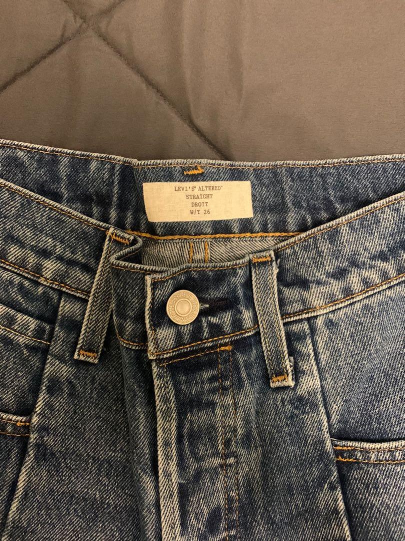 Levi's altered straight online
