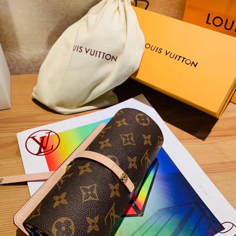 Louis Vuitton Wooden Colored Pencils With Monogram Roll