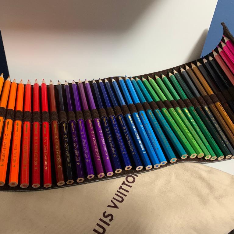 Louis Vuitton Monogram Colouring Pencil Case Roll – Weluxe