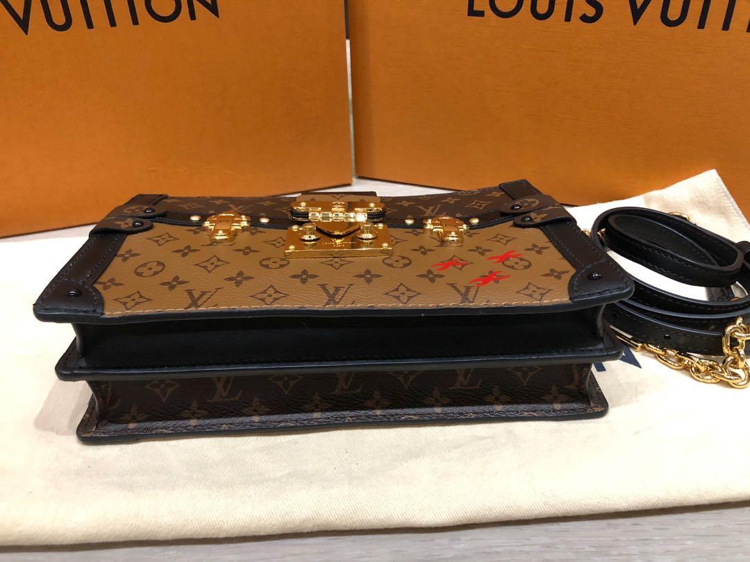 Louis Vuitton Reverse Monogram Trunk Clutch - Brown Crossbody Bags,  Handbags - LOU761107
