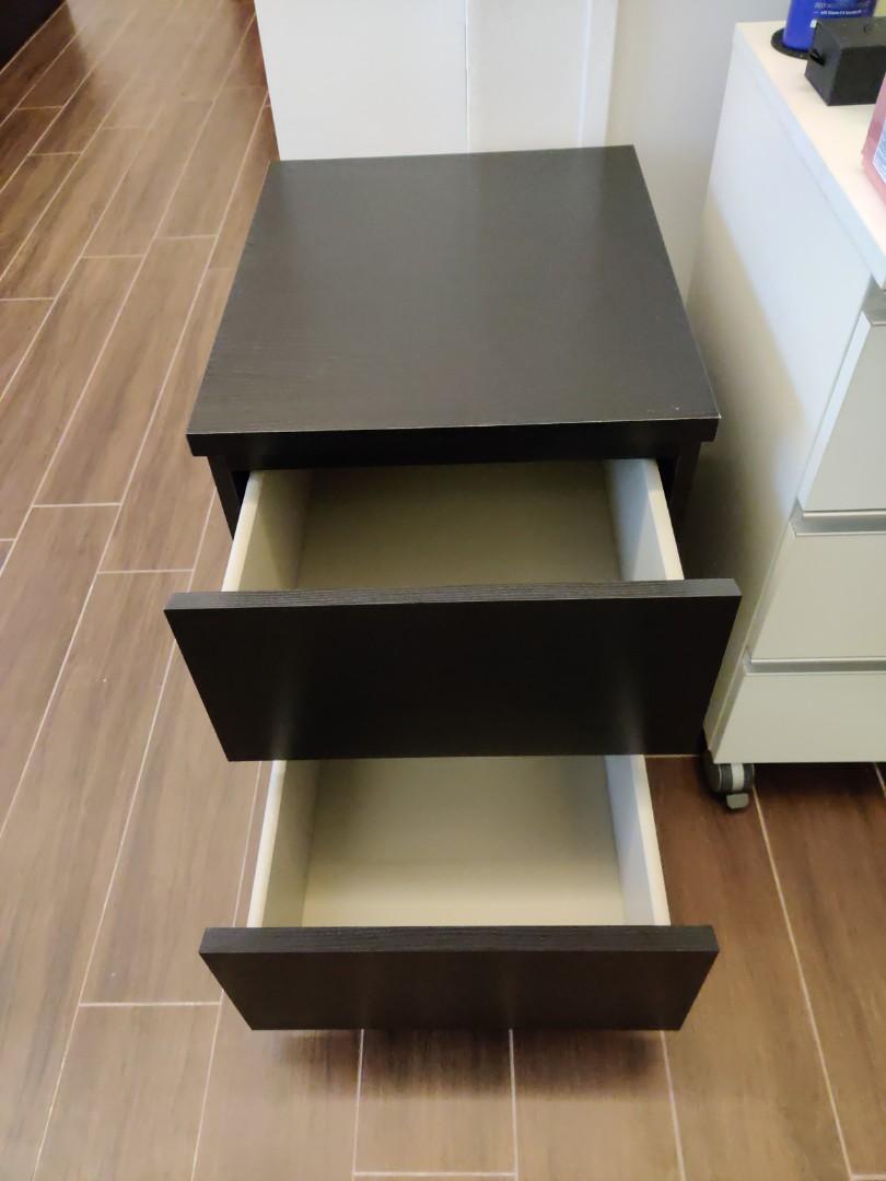 MALM Nightstand, Furniture & Home Living, Furniture, Tables & Sets on