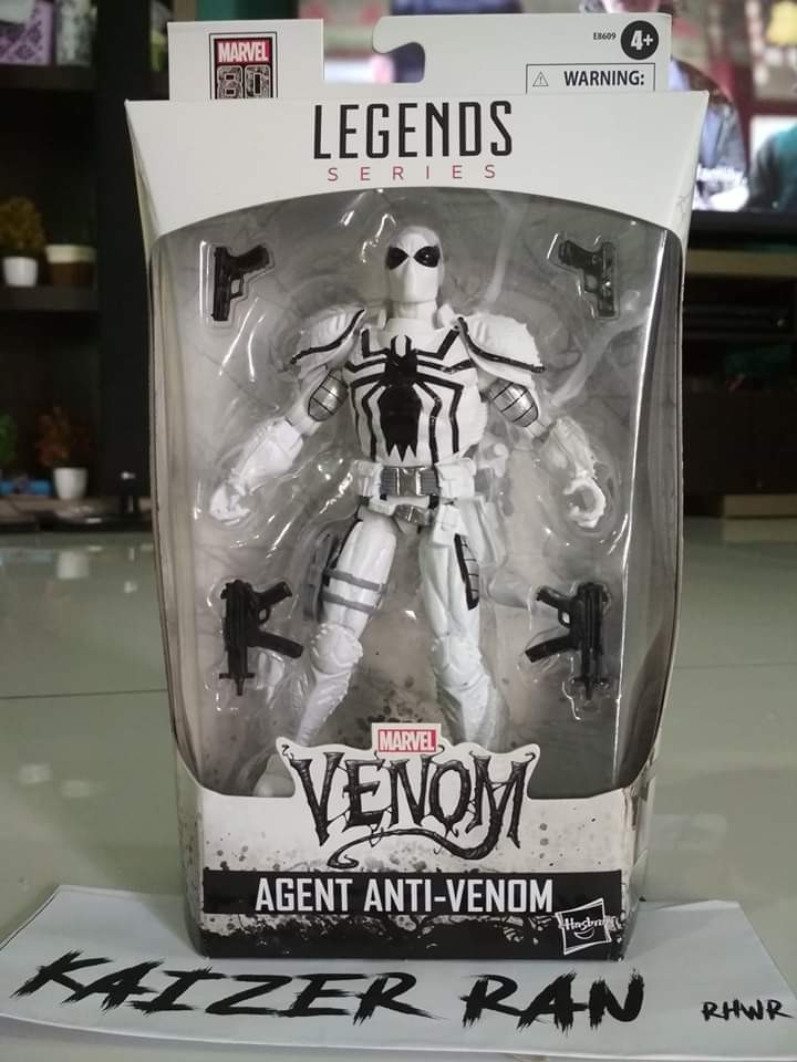 agent anti venom marvel legends