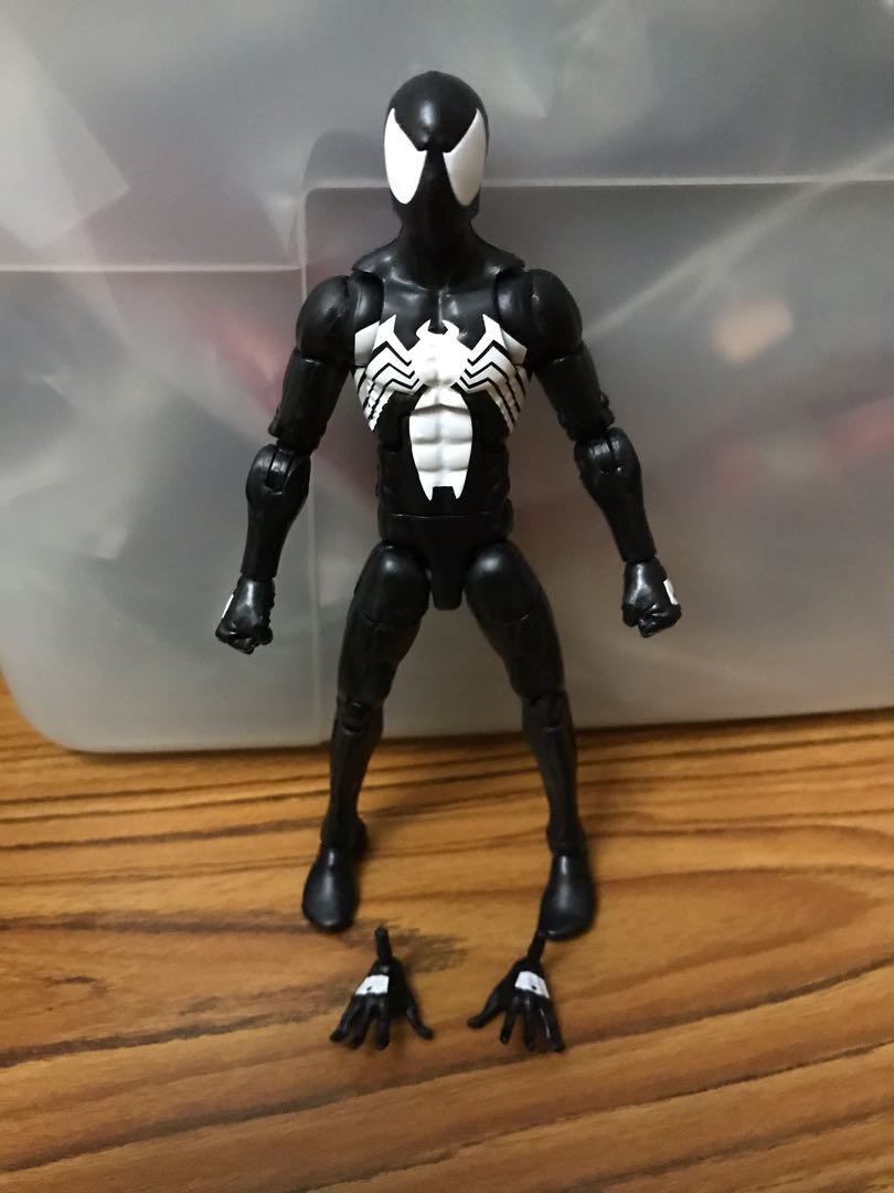 symbiote spiderman action figure