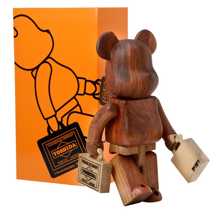 Medicom Bearbrick 400% Karimoku Yoshida Porter Wood 2012 Be@rbrick