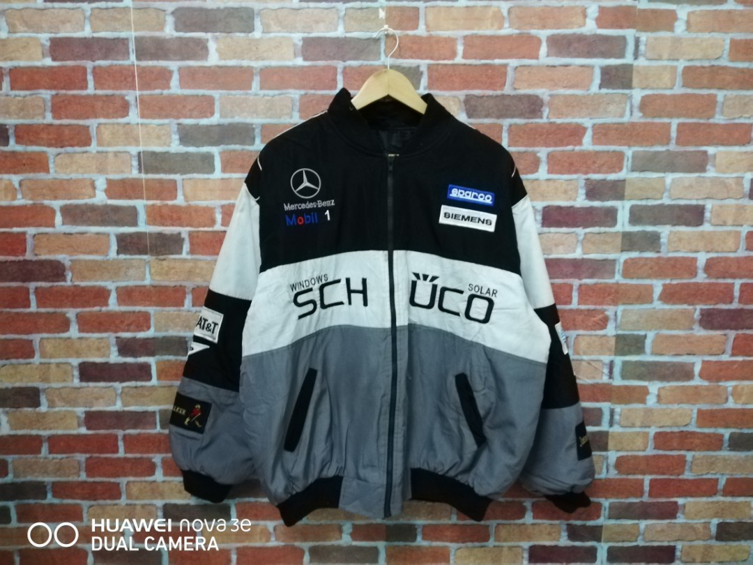 Mercedes benz bomber jacket hot sale