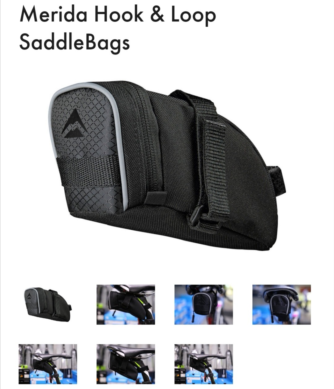 Merida saddle top bag