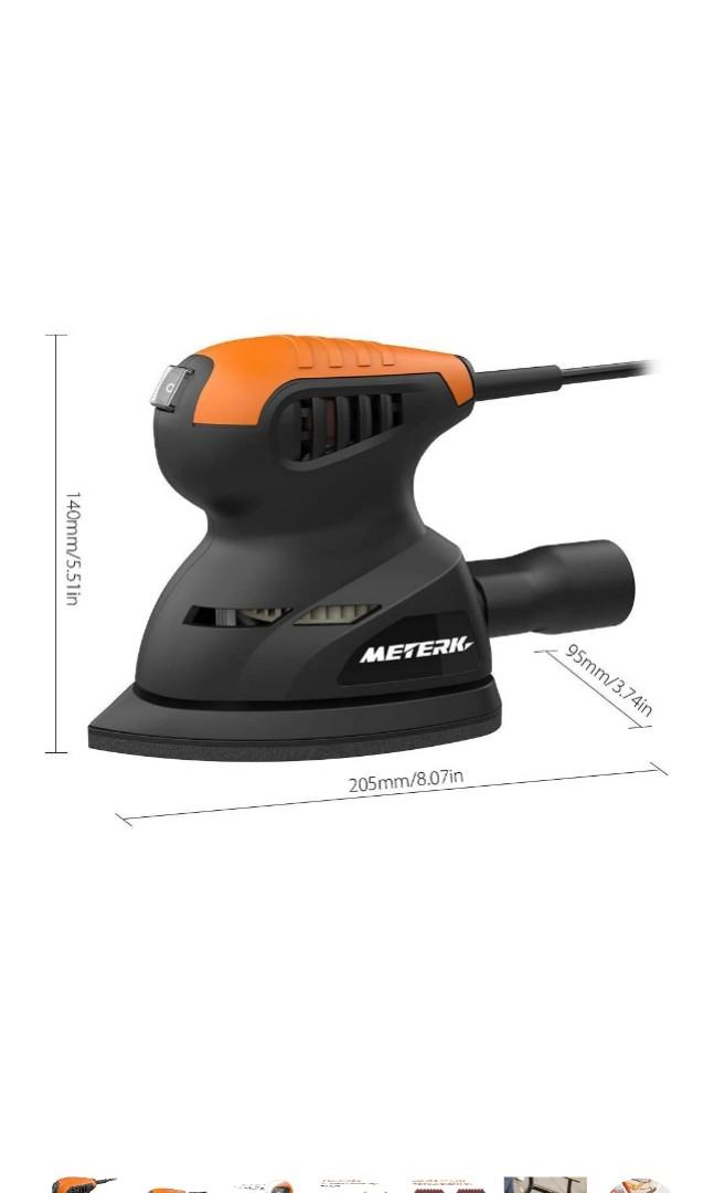 Meterk Mouse Sander Model TS002, Hobbies & Toys, Stationery & Craft