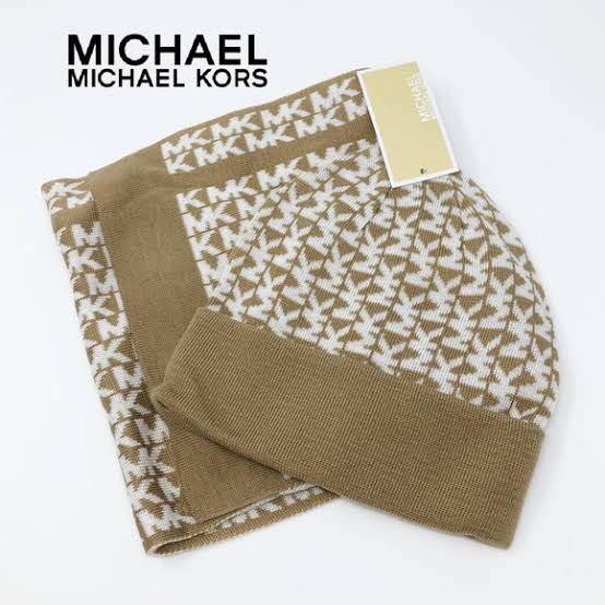 michael kors scarf and hat