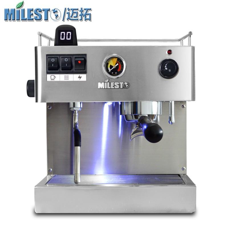 Milesto Em19M2 Espresso Machine Single Boiler With Heat Exchange, Home