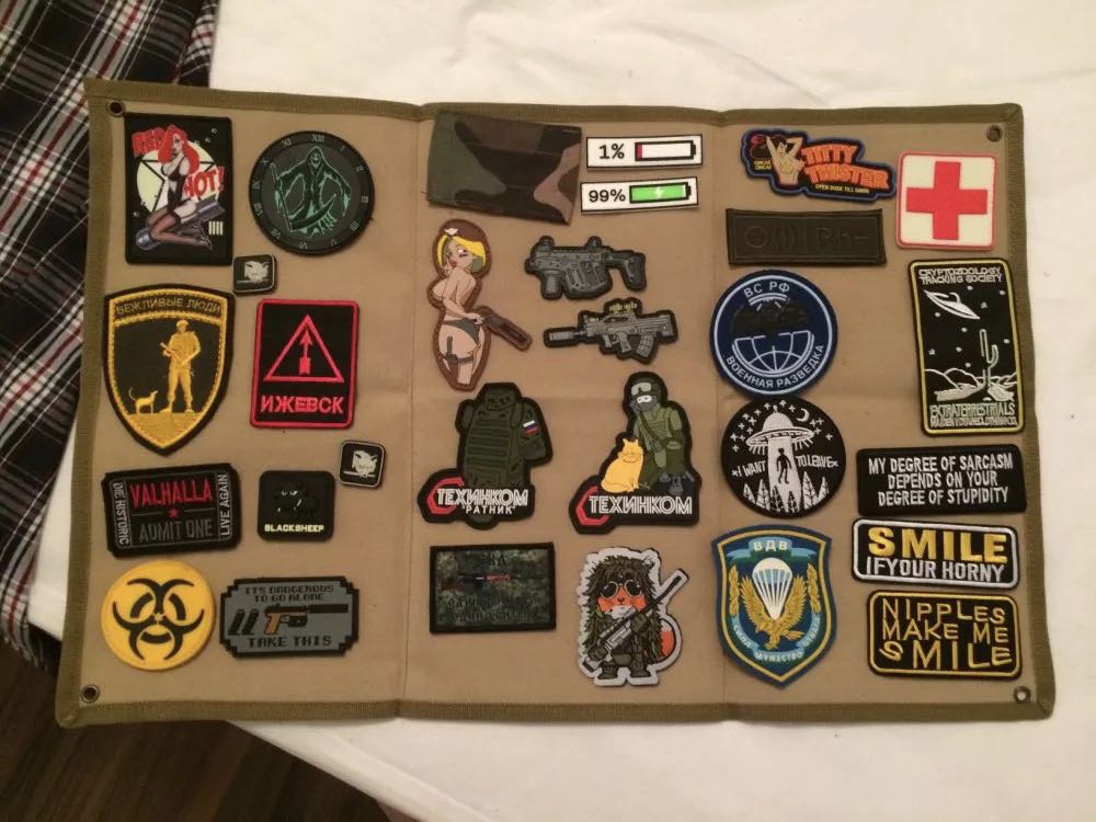 Morale Patch Display Mat Hobbies Toys Stationery Craft