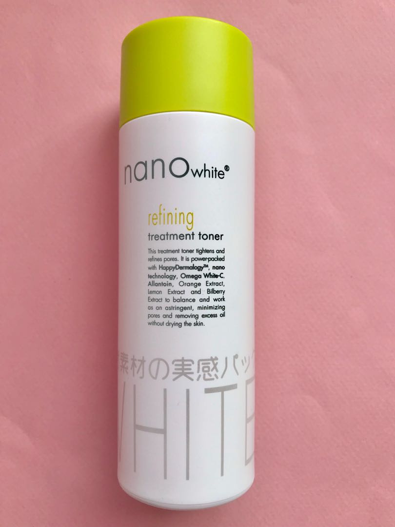 Nano White Refining Treatment Toner 200 Ml Health Beauty Face Skin Care On Carousell