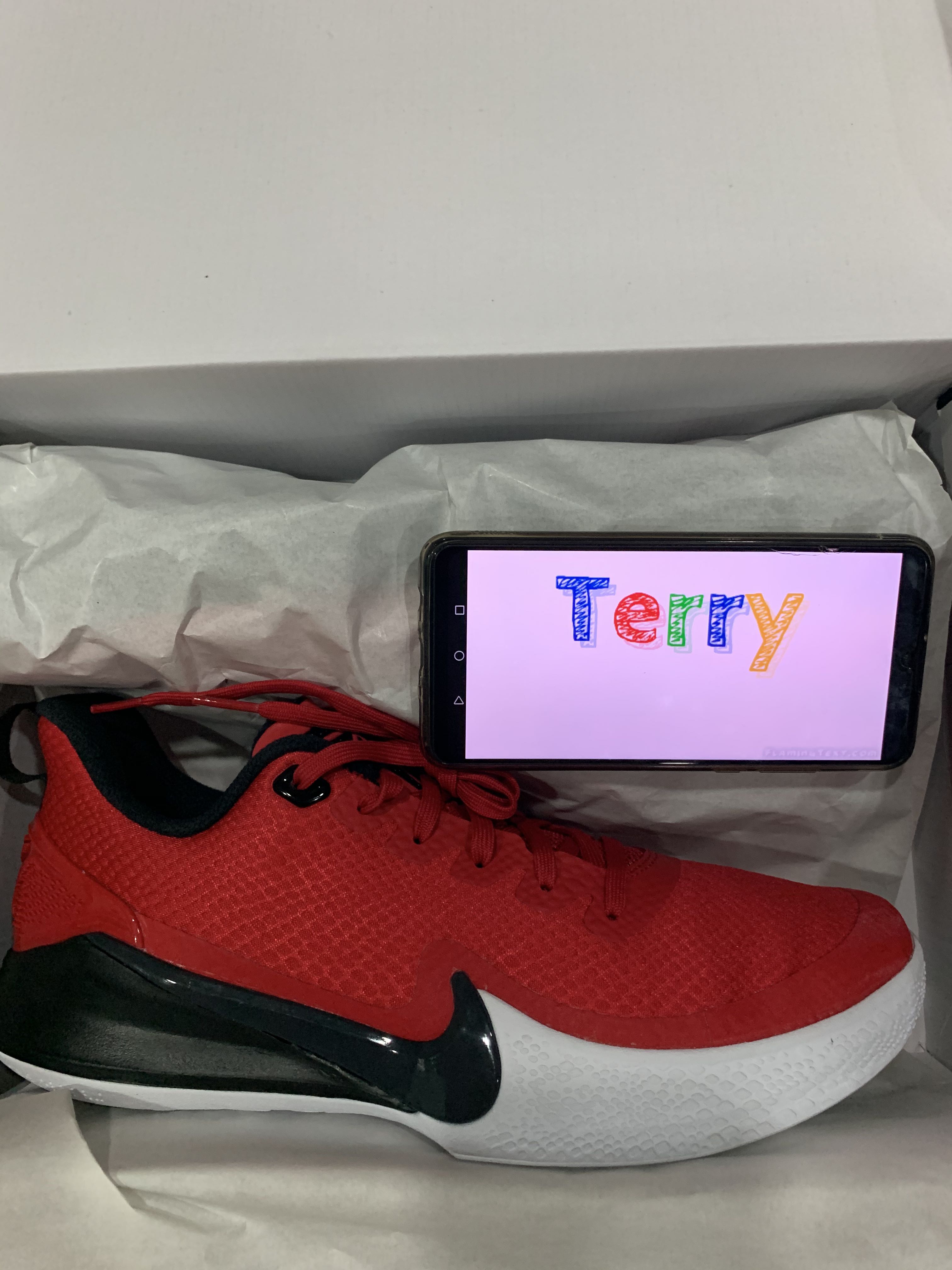 Nike kobe deals mamba focus red