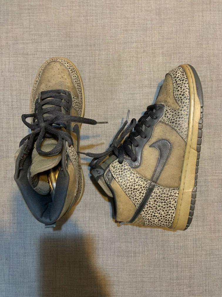 Nike dunk high safari clearance