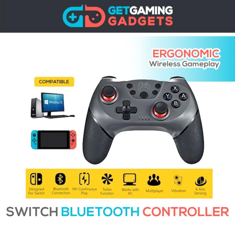 Nintendo Switch Pro Controller Wireless Bluetooth Vibration Turbo Pc Smartphone Video Gaming Gaming Accessories Controllers On Carousell