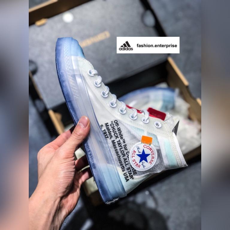 Converse x off white clear online