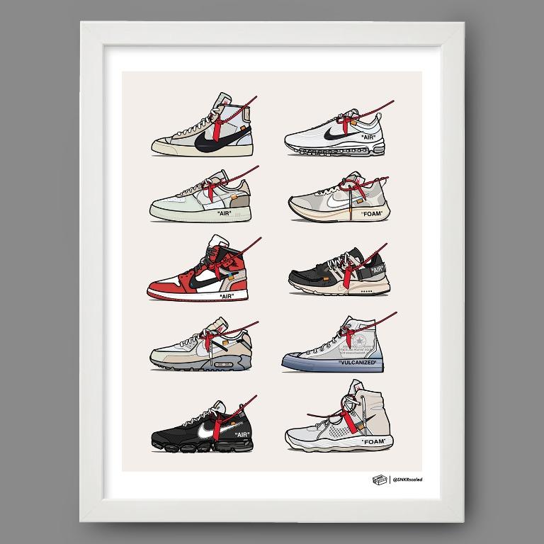 Collezione nike clearance x off white