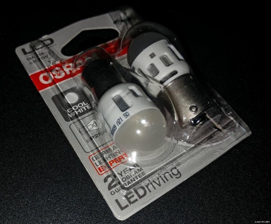 Osram LEDriving P21W 6000K LED, Auto Accessories on Carousell