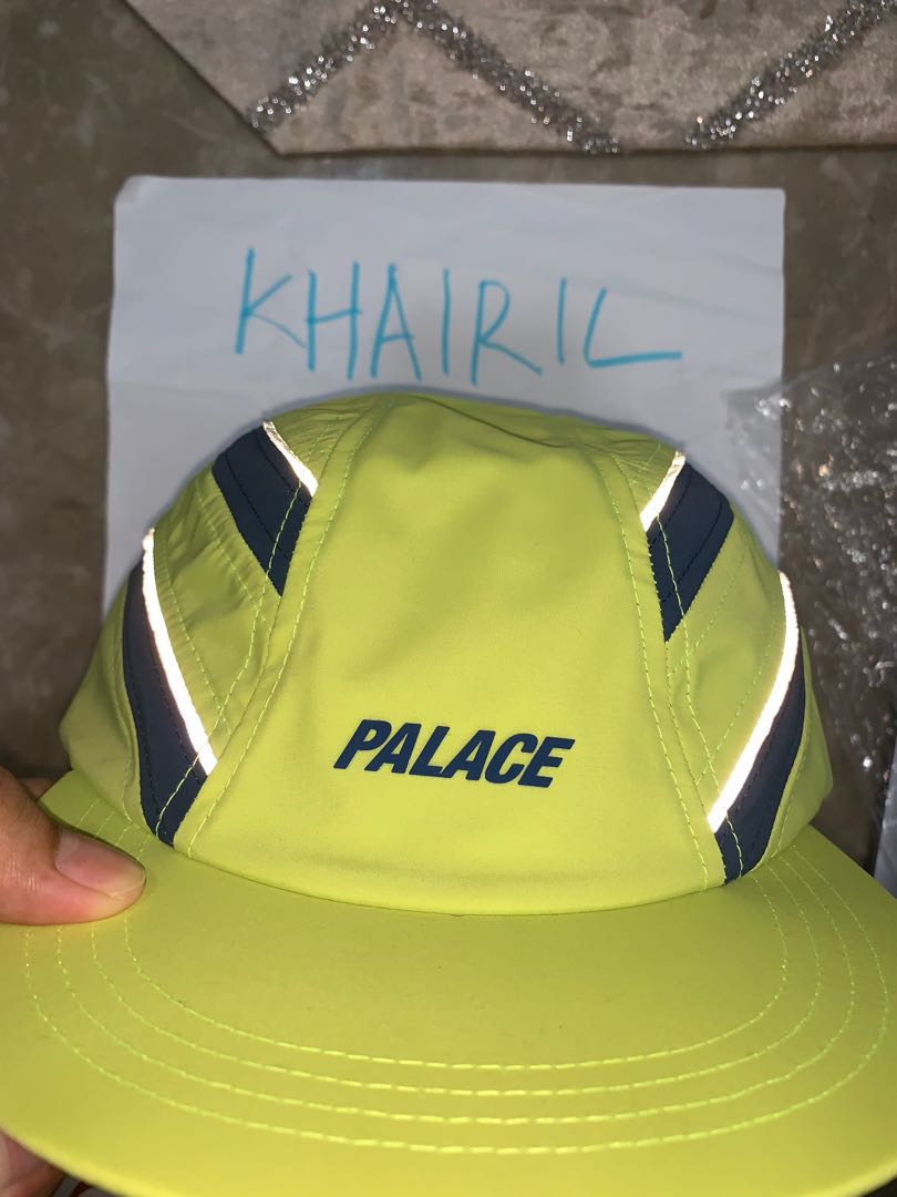 Palace S Runner Shell Hat Yellow, Men's 