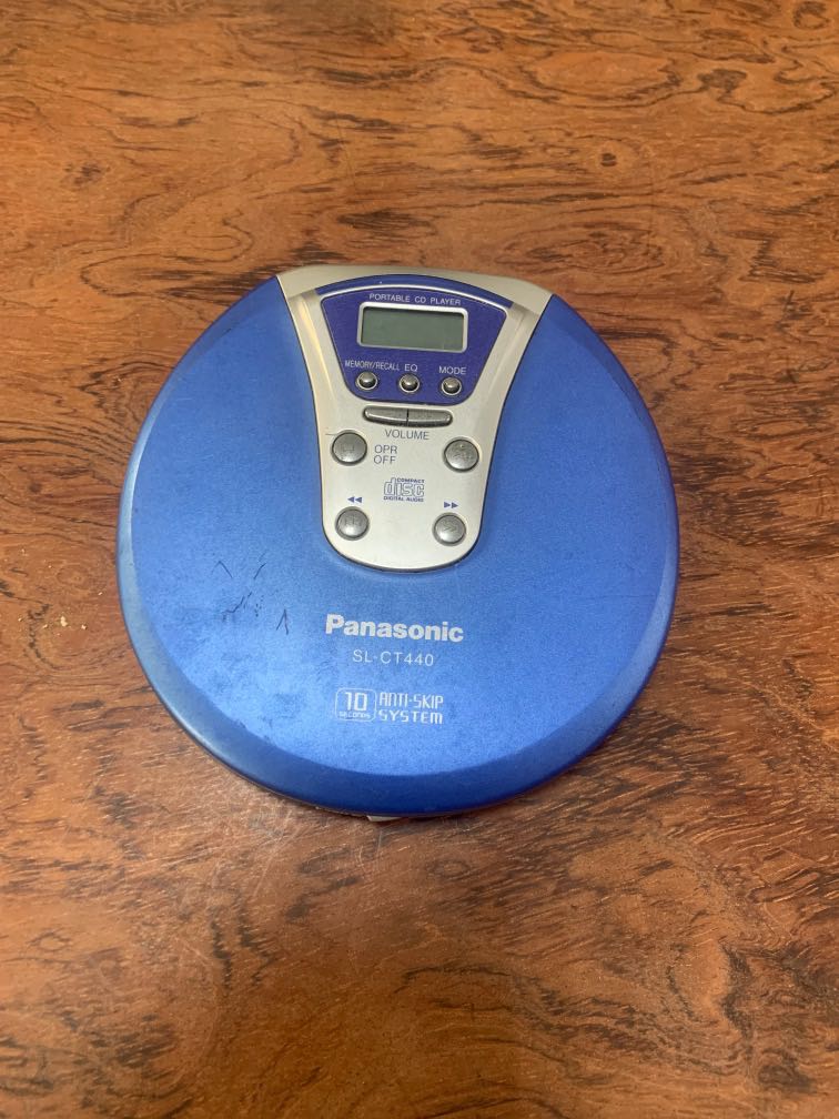 Panasonic ポータブルCDプレイヤー SL-CT440 1589 Panasonic ポータブルCDプレイヤー SL-CT440 1589 Panasonic Portable