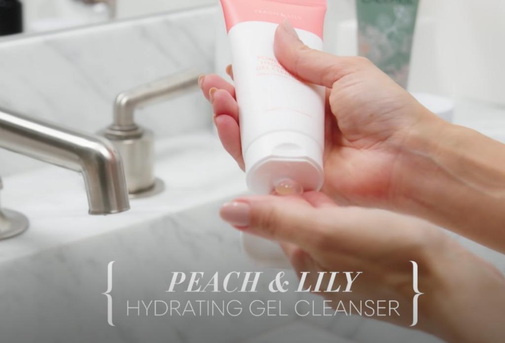 peach & lily gel cleanser