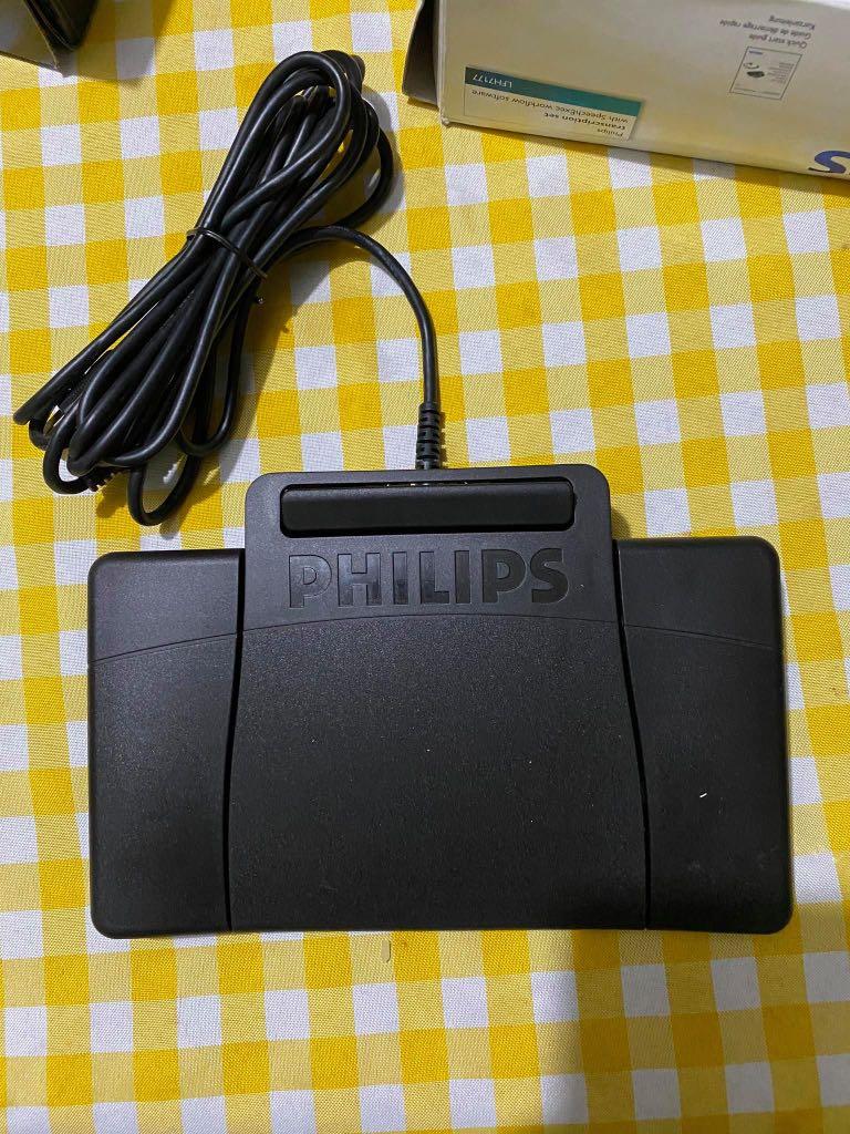 Philips USB Transcription Foot Control and Headset. (Category: Portable Audio Accessories) located in Pasig City. Submitted by angelajessa (Listing ID 1007457511, Image 3). Description: Bought at P5,500. Used only for two weeks. No longer needed. .