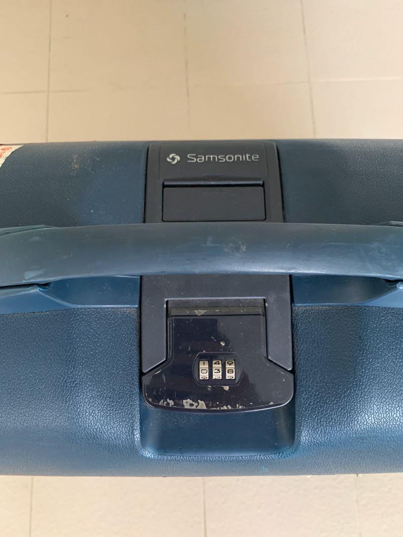 Samsonite Clamshell Large Volume 4 wheel Cart Luggage 28” with Lifetime