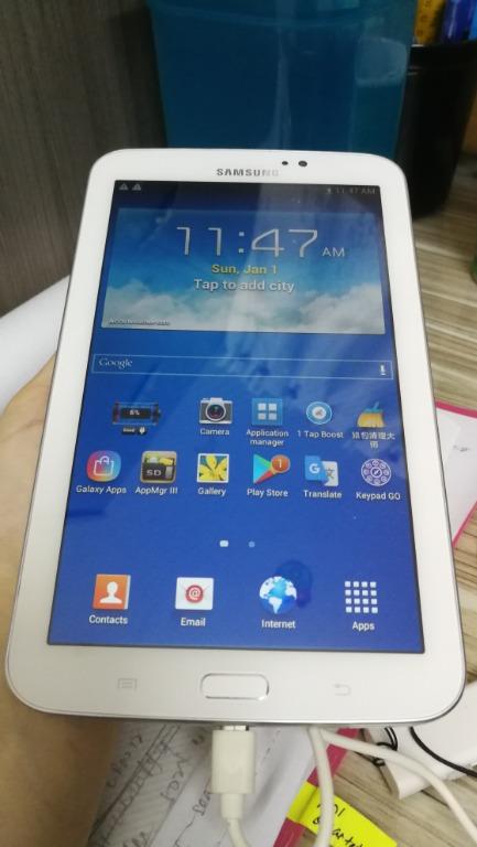 Samsung Galaxy Tab 3 7 0 Sm T210 Mobile Phones Tablets Tablets On Carousell
